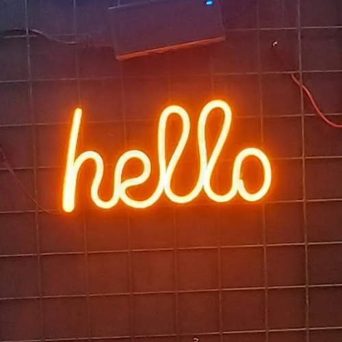 Dekoratif Neon LED Yazı